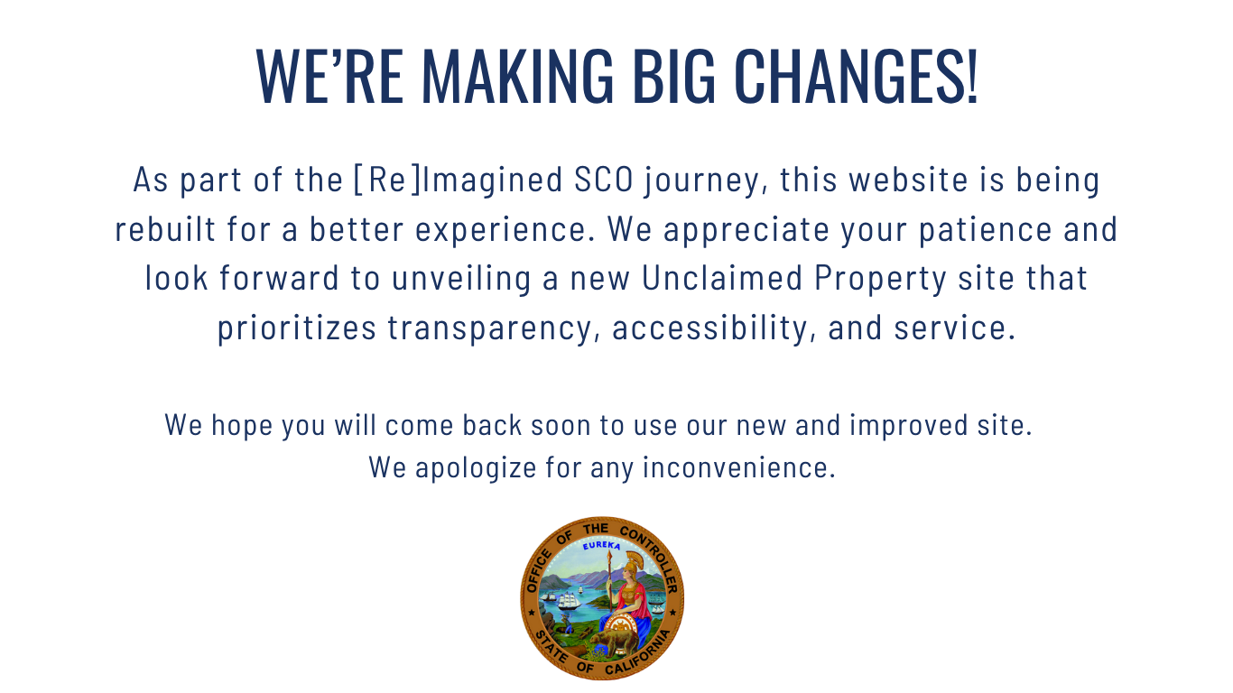 Site maintenance notice - We're making big changes